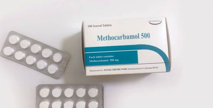 متوکاربامول - موارد مصرف و تداخلات دارویی